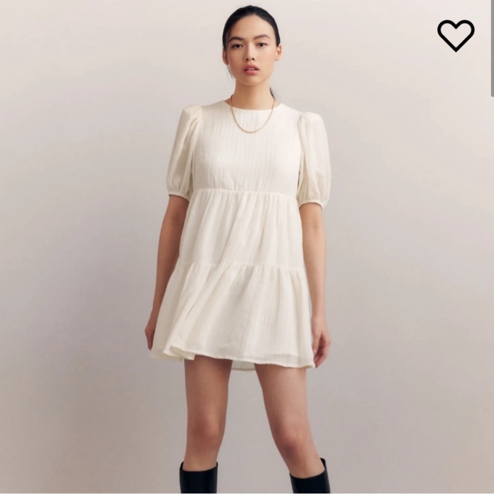 REFORMATION Ivory Estate Dress